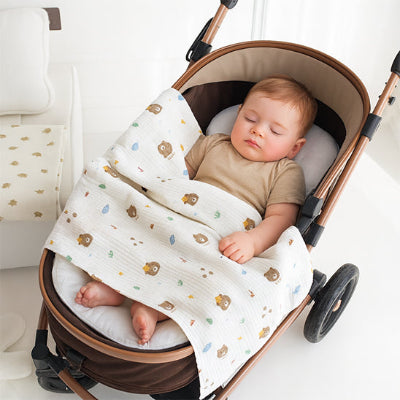 Couverture bebe ourson couleur
