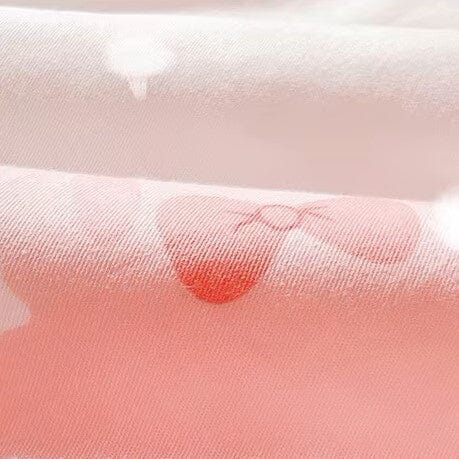 Linge de lit bebe - DouxSommeil™ - Cerises & Lapins - Mon Espace Bébé