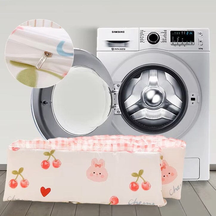 Linge de lit bebe - DouxSommeil™ - Cerises & Lapins - Mon Espace Bébé