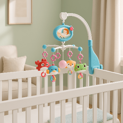 Mobile musical bébé | Harmony Sleep - Mon Espace Bébé