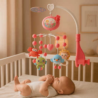Mobile musical bébé | Harmony Sleep - Mon Espace Bébé