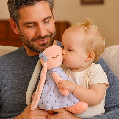 Peluche lapin | lapin coquin - Mon Espace Bébé