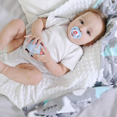Couverture bebe ours polaire enfant tutute
