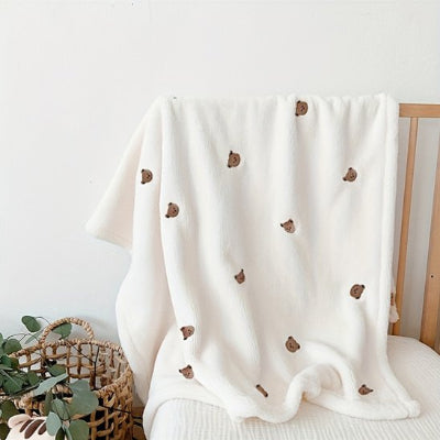 Couverture bebe paniers