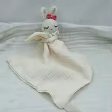 Doudou bebe blanc