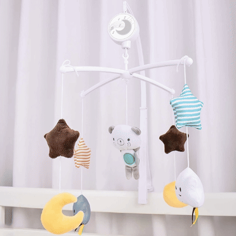 Mobile musical bébé | Forêt Enchantée