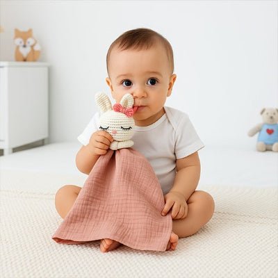 Doudou bebe | Coton Bio Ultra - Doux - Mon Espace Bébé